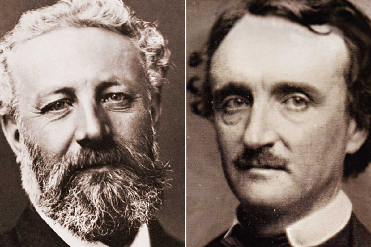 Jules Verne i Edgar Allan Poe