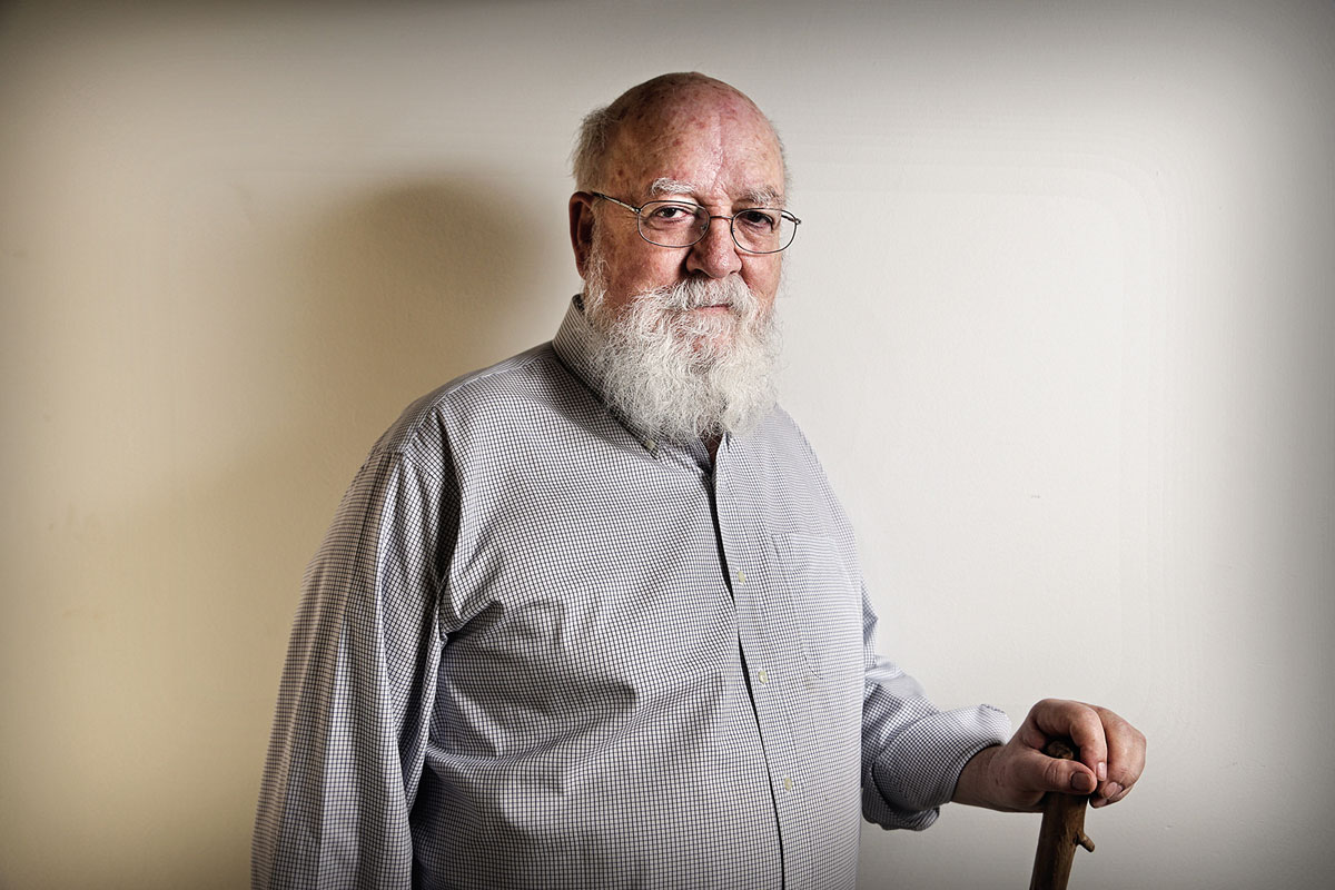 Daniel C. Dennet fotografiat per a la revista Mètode