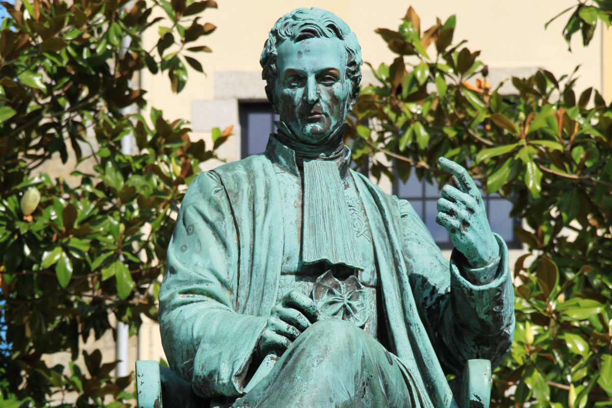 Estàtua de Laënnec. Wikimedia