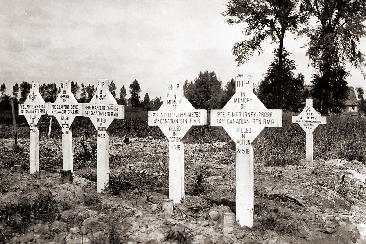 soldats morts durant la Primera Guerra Mundial