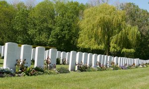 soldados fallecidos durante la Guerra Mundial