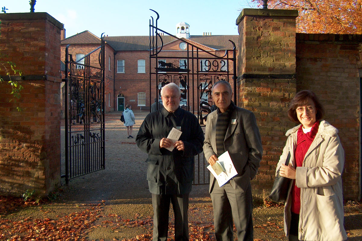Anglo-Spanish Colloquium celebrat a la Universty of East Anglia (Regne Unit) en 2003, amb Enrique Perdiguero i Josep L Barona